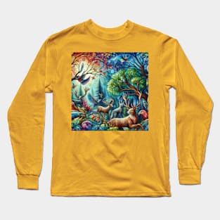 Forêt Enchantée Long Sleeve T-Shirt